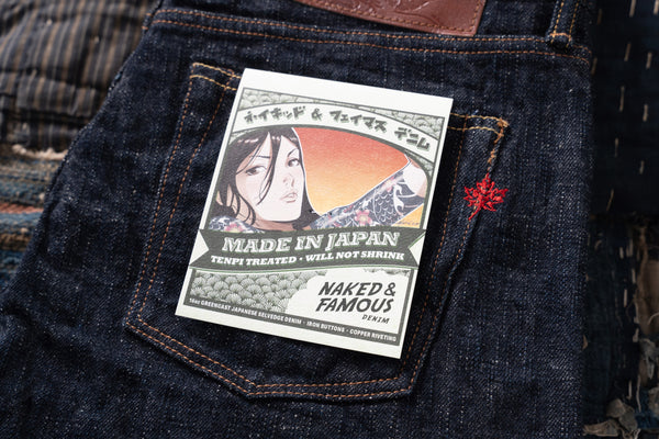 The Art Of Greencast Denim: Introducing The MIJ12 Aomidori Selvedge – Tate  + Yoko