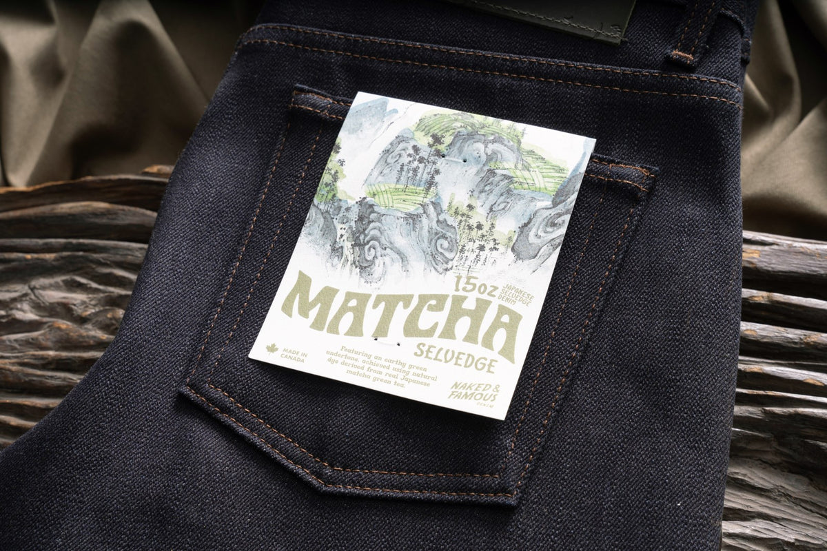 From Tea To Textile: The Creation Of Matcha Selvedge Denim