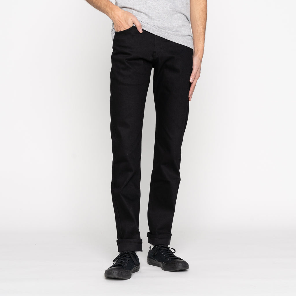 Weird Guy - All Black Comfort Stretch | Naked & Famous Denim