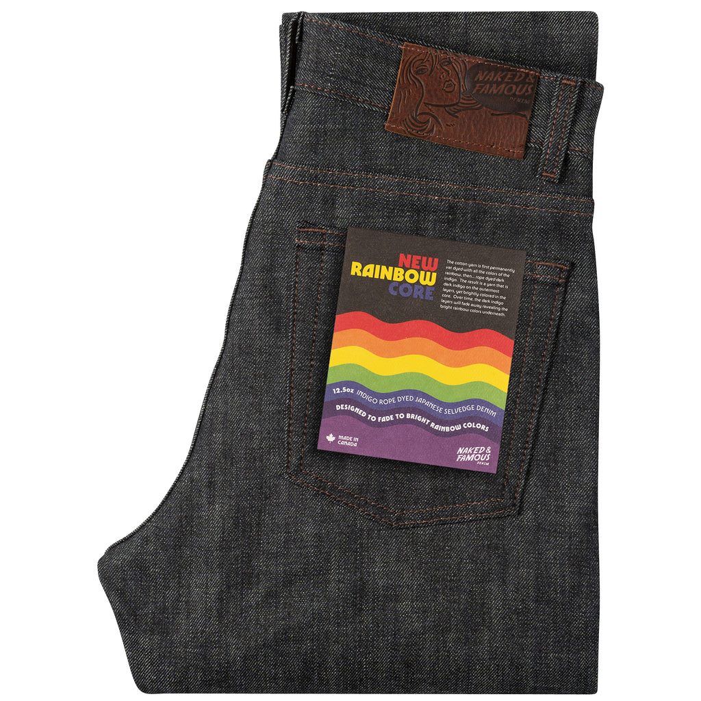 Arrow - New Rainbow Core Selvedge | Naked & Famous Denim – Tate + Yoko