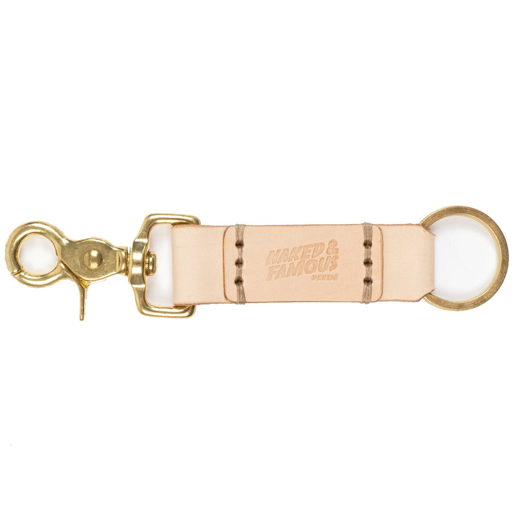 Tandy Leather Factory Nickel Beaded Keychain