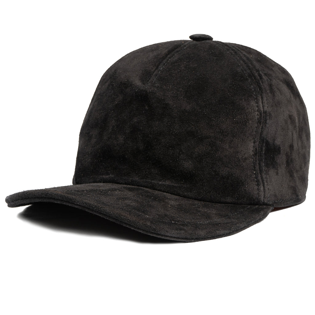 Italian Suede Cap - Black – Tate + Yoko