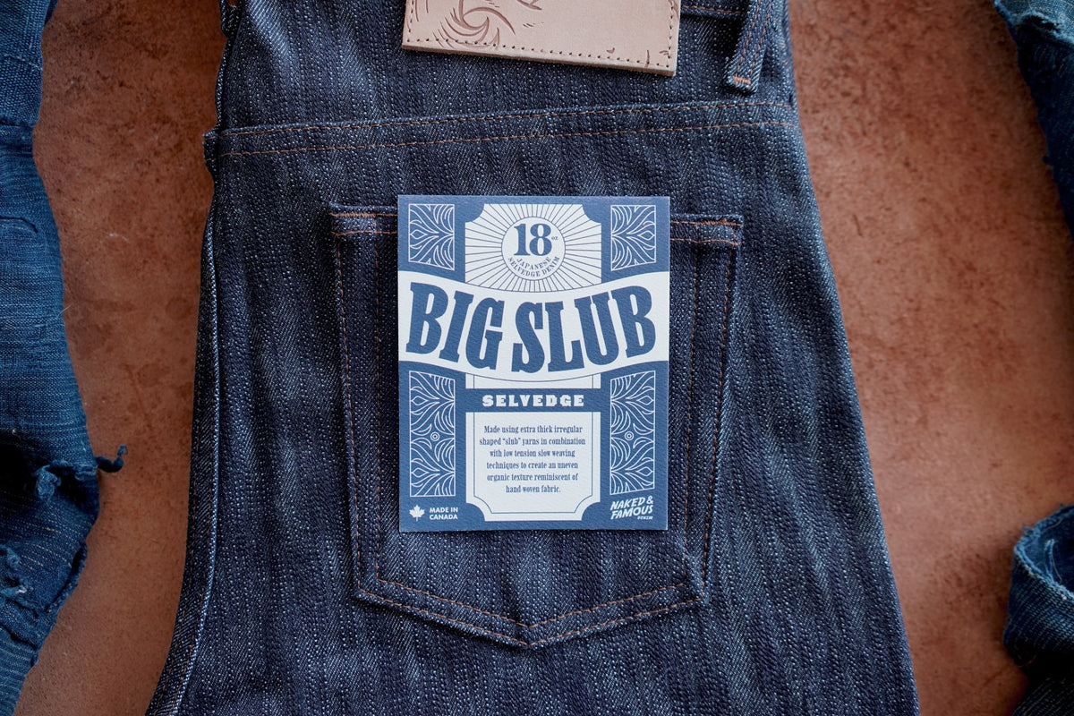 Experience The History Of Naked & Famous Denim With The Archival 18oz Big Slub Selvedge