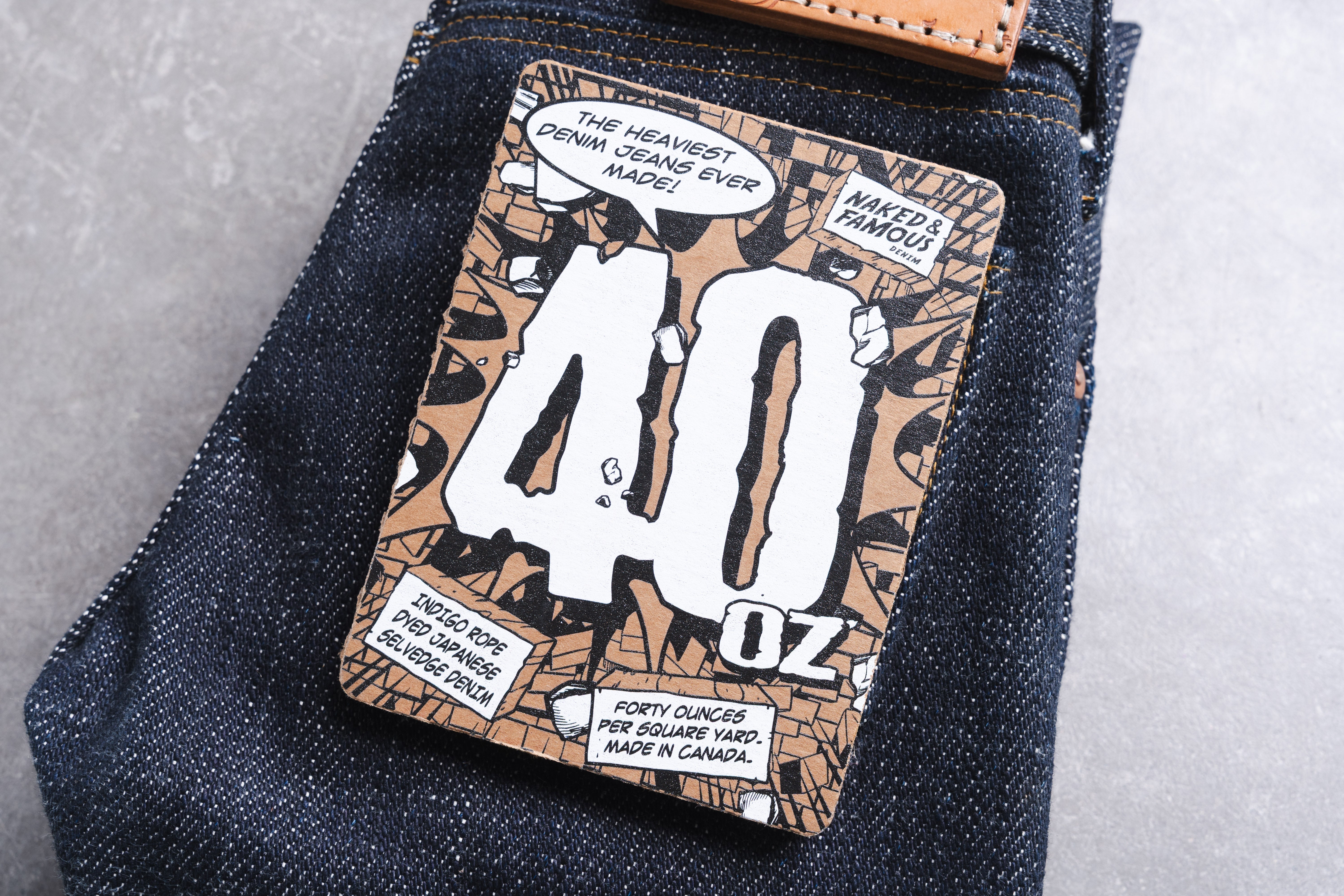 Super Heavyweight 40oz - The World's Heaviest Denim Jean Super Heavyweight 40oz - The World's Heaviest Denim Jean