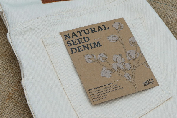 Natural Seed Denim by Naked & Famous Denim