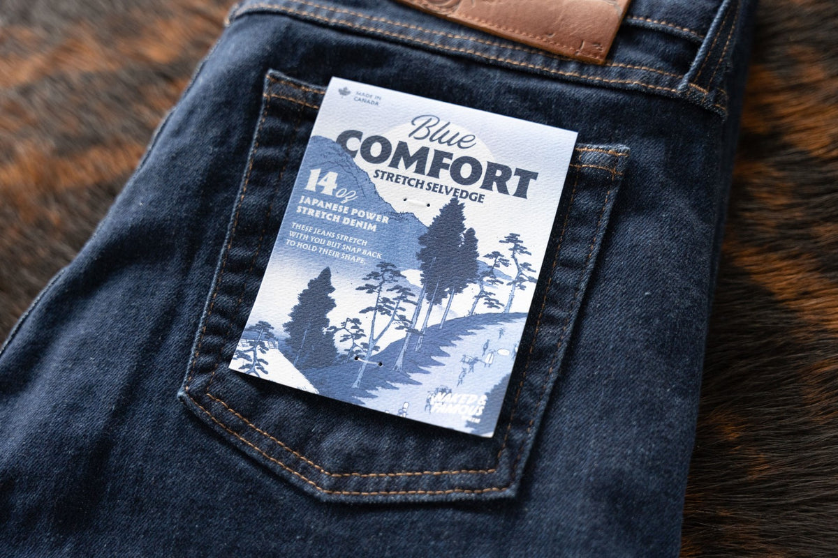 Embrace the Stretch: Why the Blue Comfort Selvedge Redefines Denim