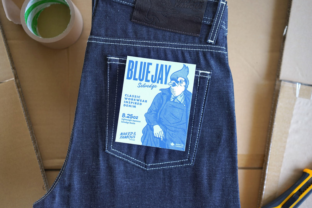 Step Back In Time With The Blue Jay Selvedge Denim
