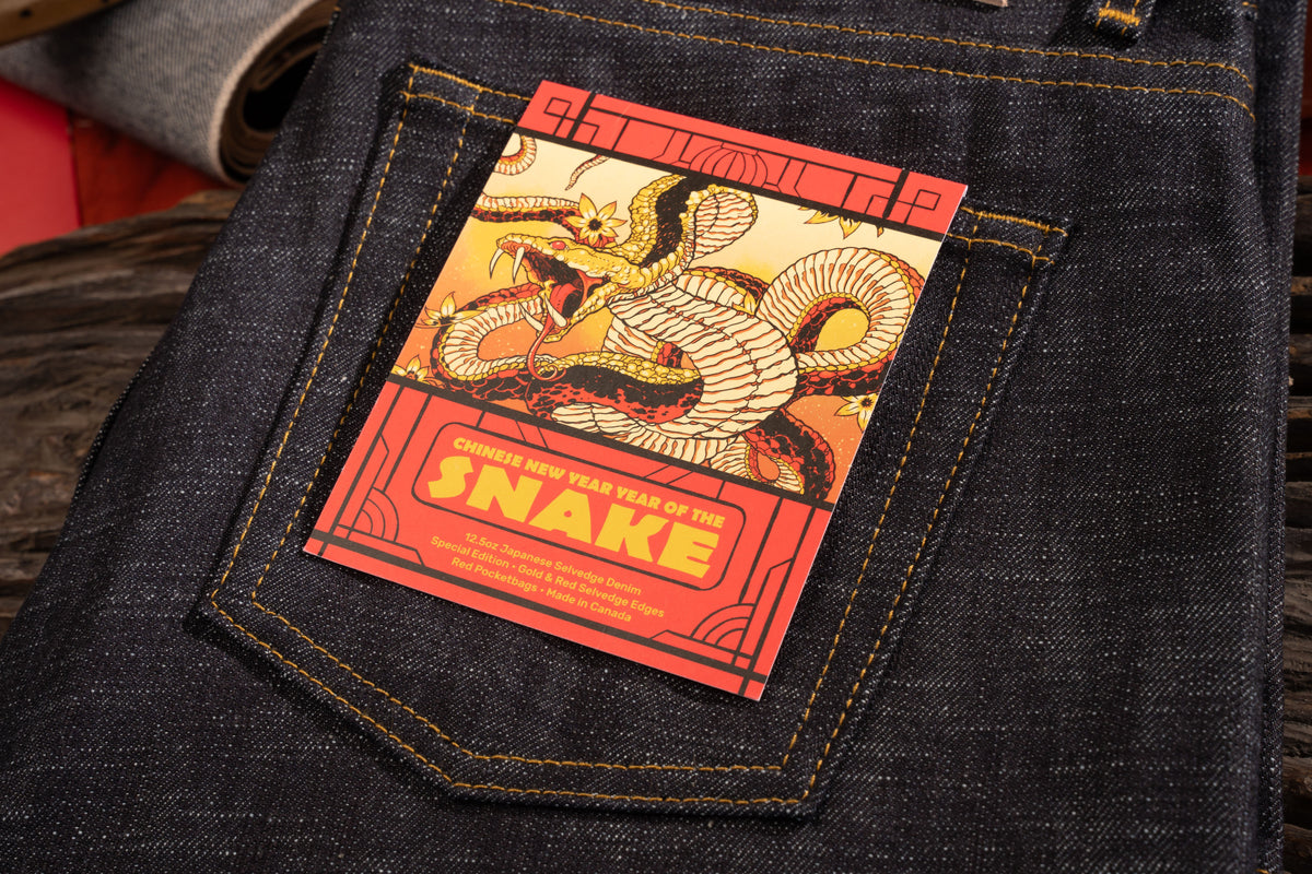 Chinese New Year Selvedge – Year of the Dragon: Denim with Strength and Power