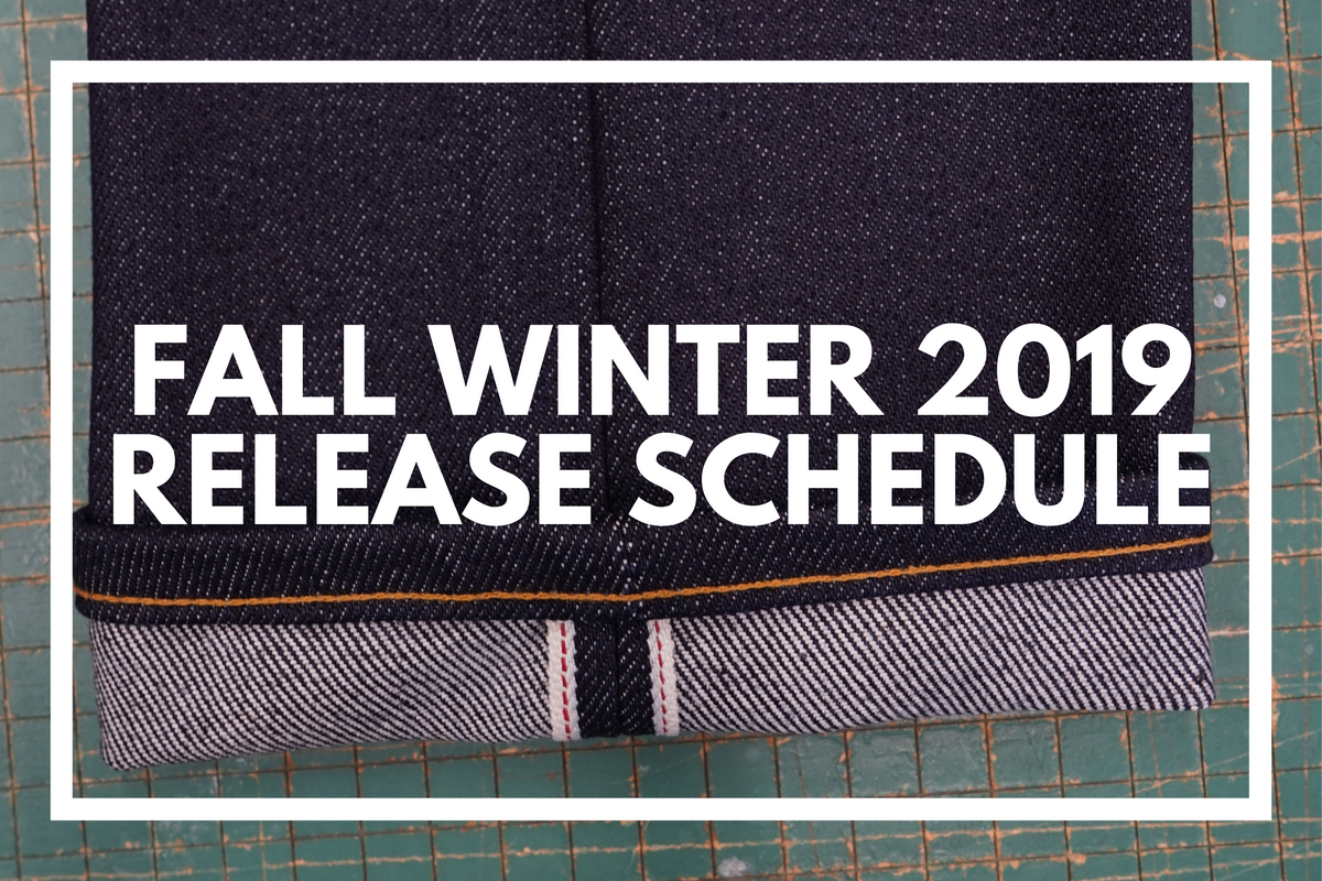 Fall Winter 2019 Release Schedule