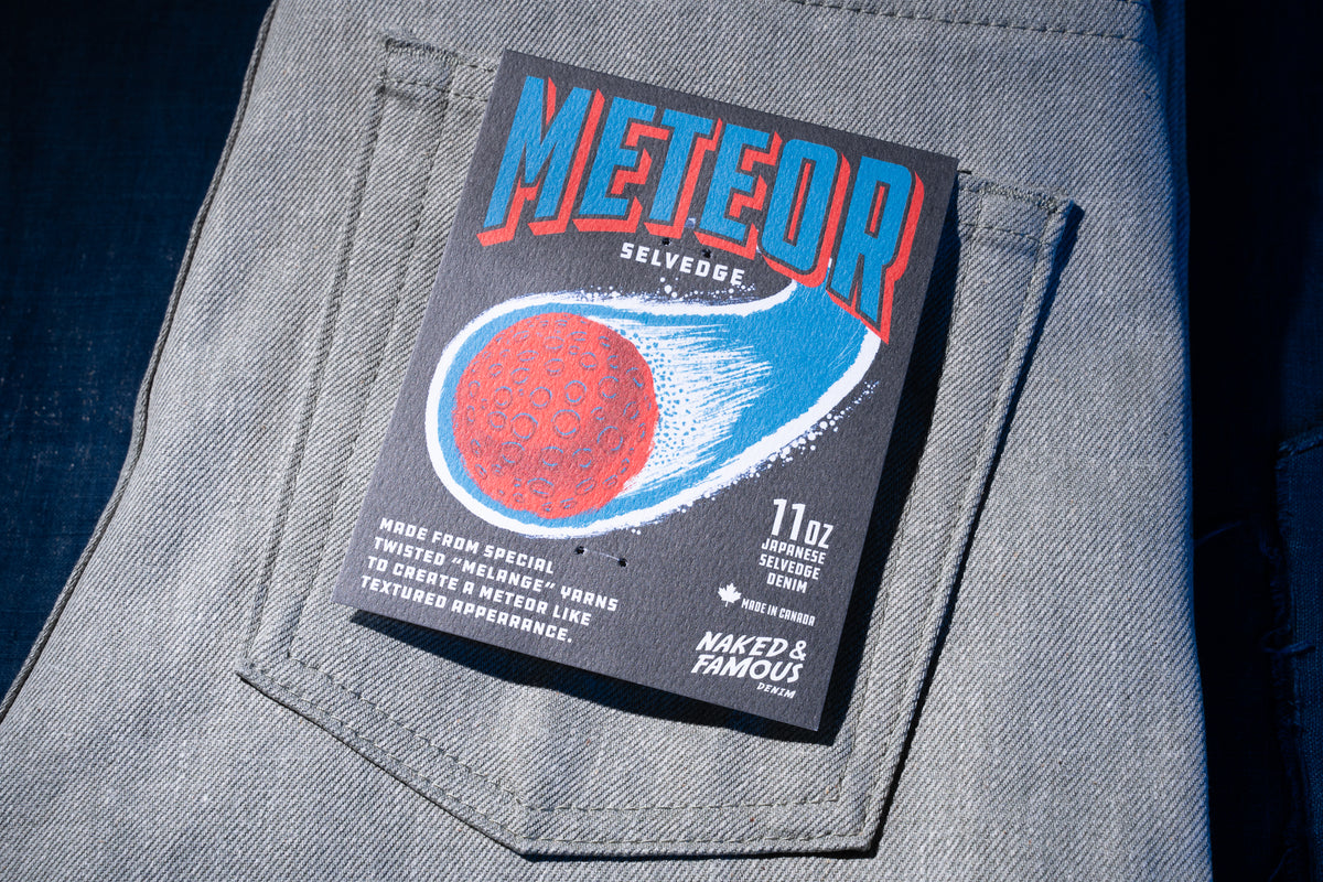 Au-delà de l'indigo : le retour du Meteor Selvedge 