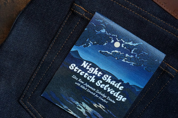 Night Shade Stretch Selvedge
