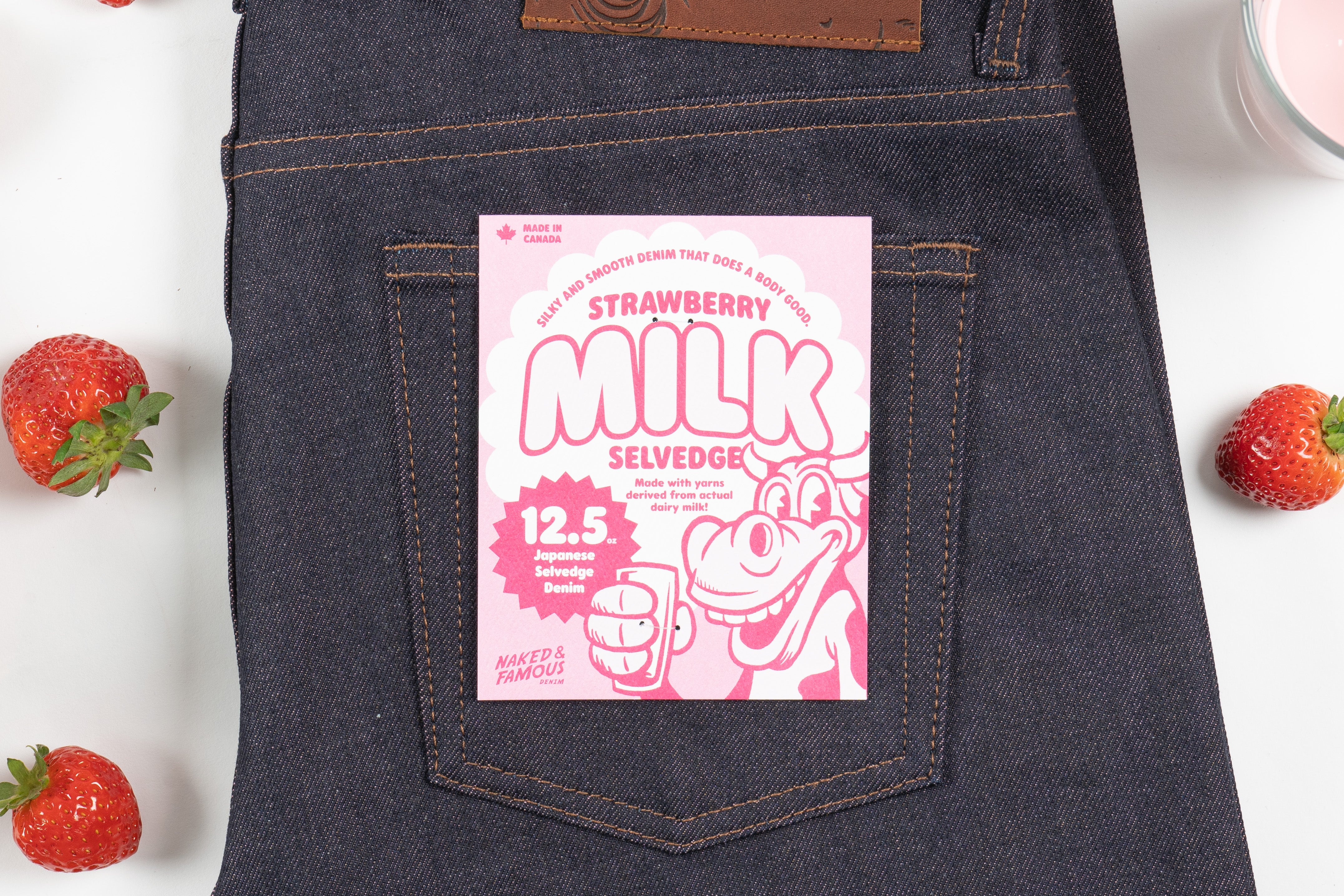 Strawberry Milk Selvedge – Tate + Yoko