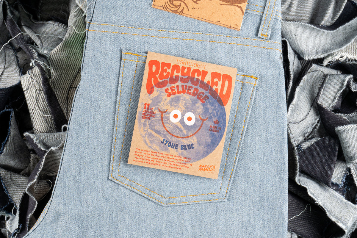 Introducing Our Lightweight Recycled Selvedge Denim: Good For You And The Planet