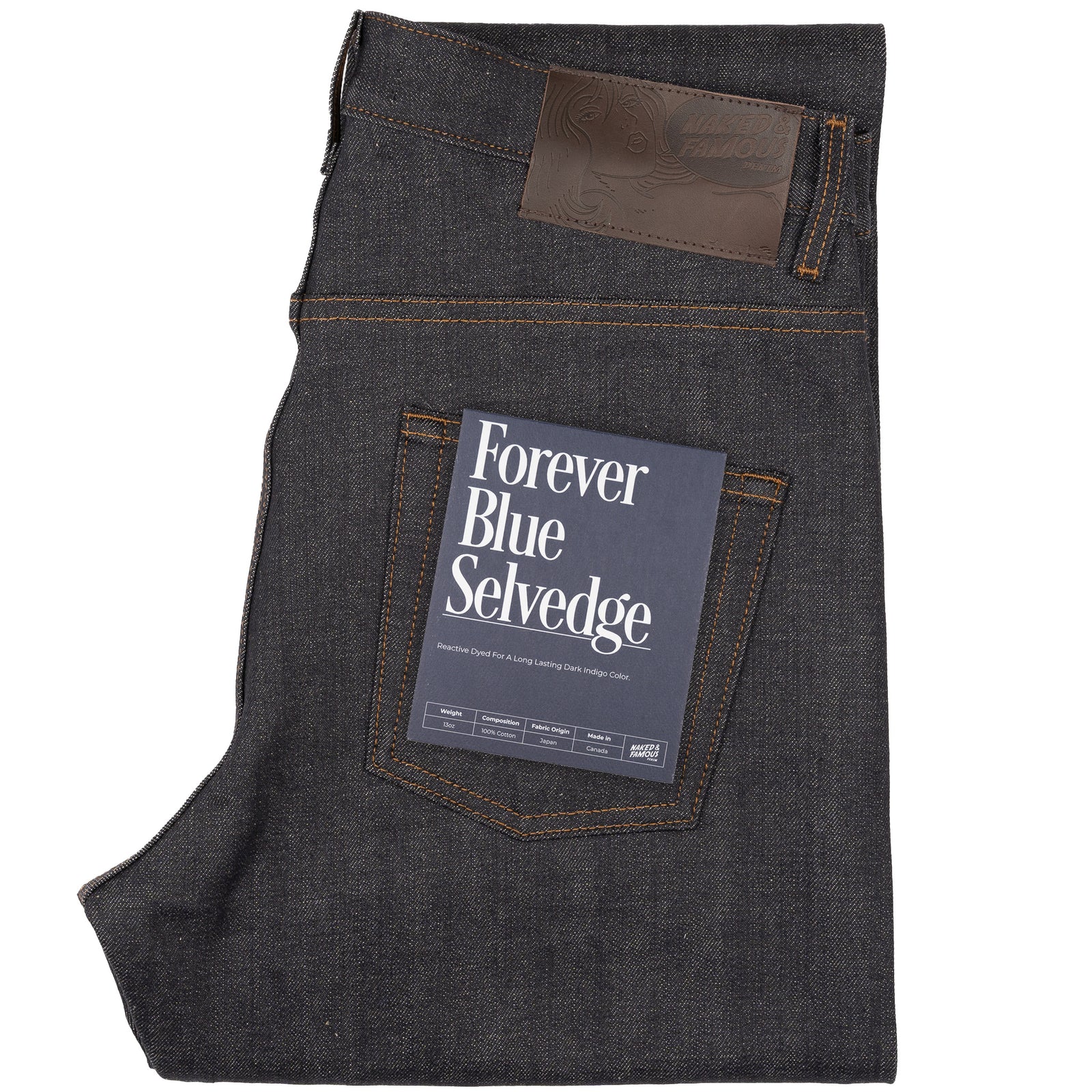 Easy Guy - Forever Blue Selvedge | Naked & Famous Denim Easy Guy - Forever Blue Selvedge | Naked & Famous Denim