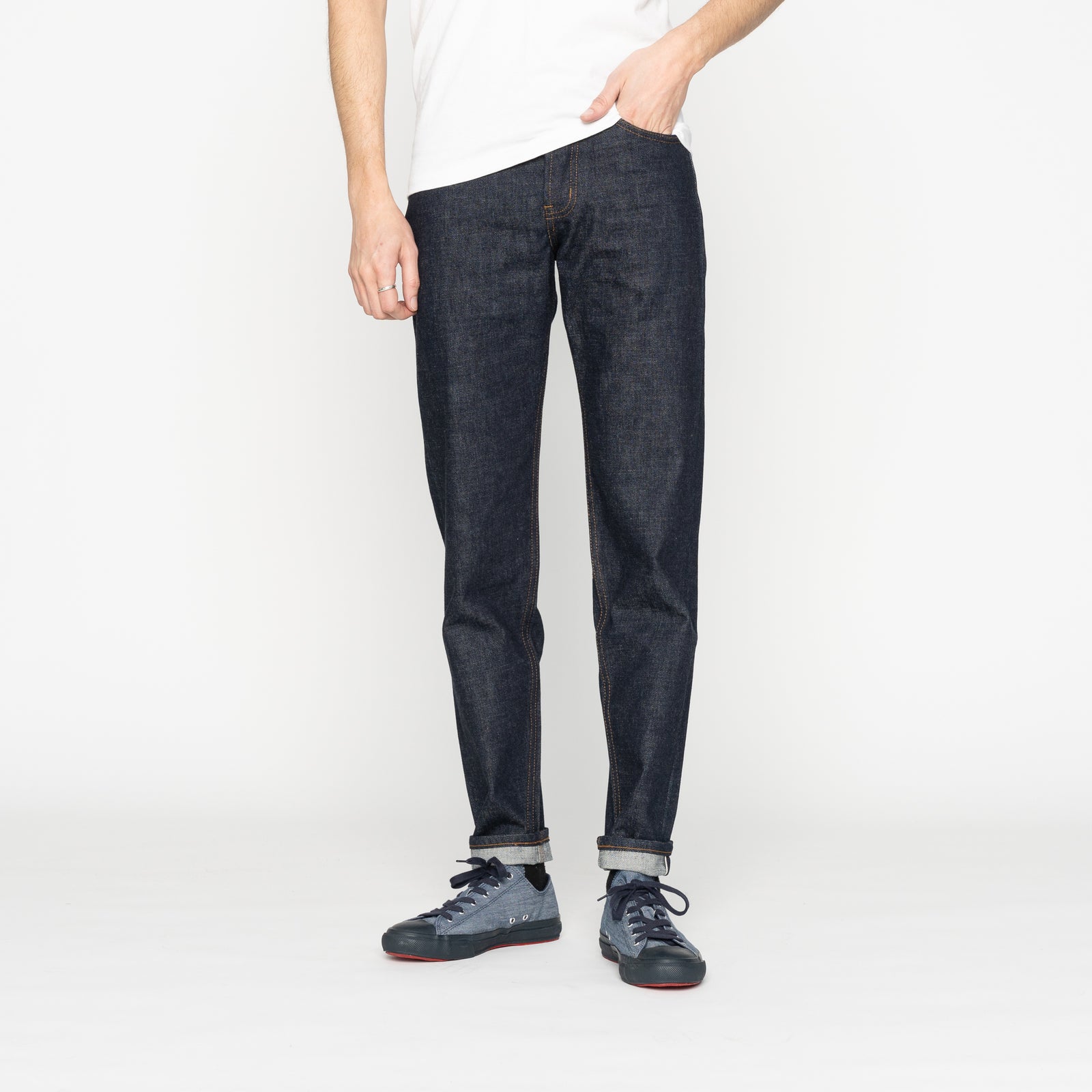 Easy Guy - Forever Blue Selvedge | Naked & Famous Denim Easy Guy - Forever Blue Selvedge | Naked & Famous Denim