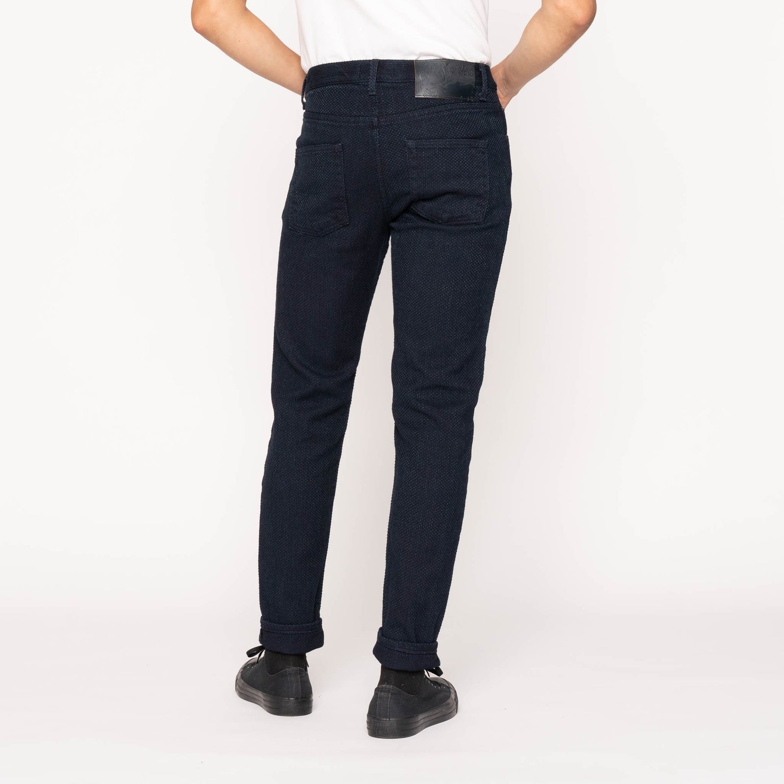 Easy Guy - Indigo Sashiko | Naked & Famous Denim – Tate + Yoko
