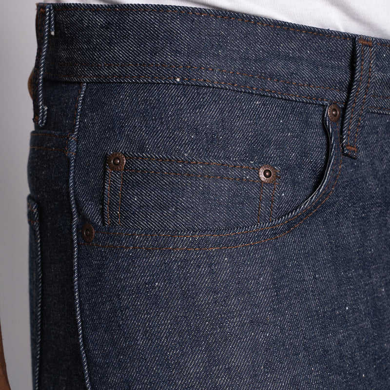 Weird Guy - Greencast Slub Selvedge | Naked & Famous Denim