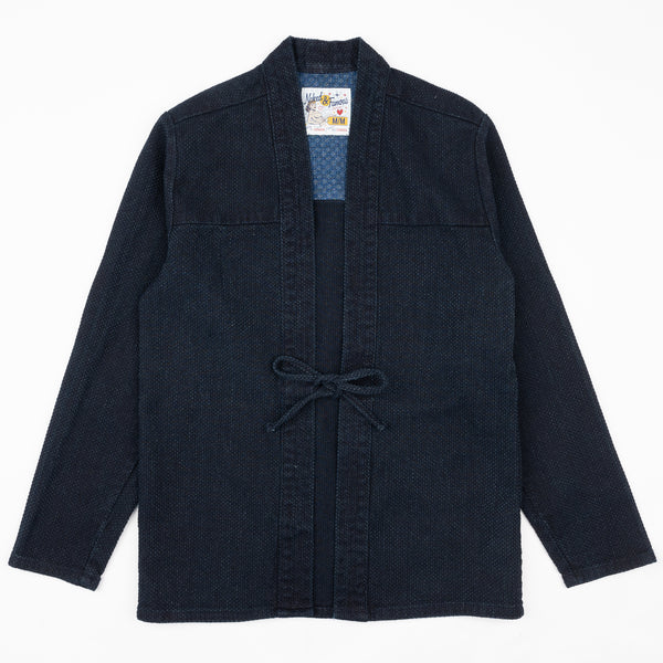 Kimono Shirt - Indigo Sashiko