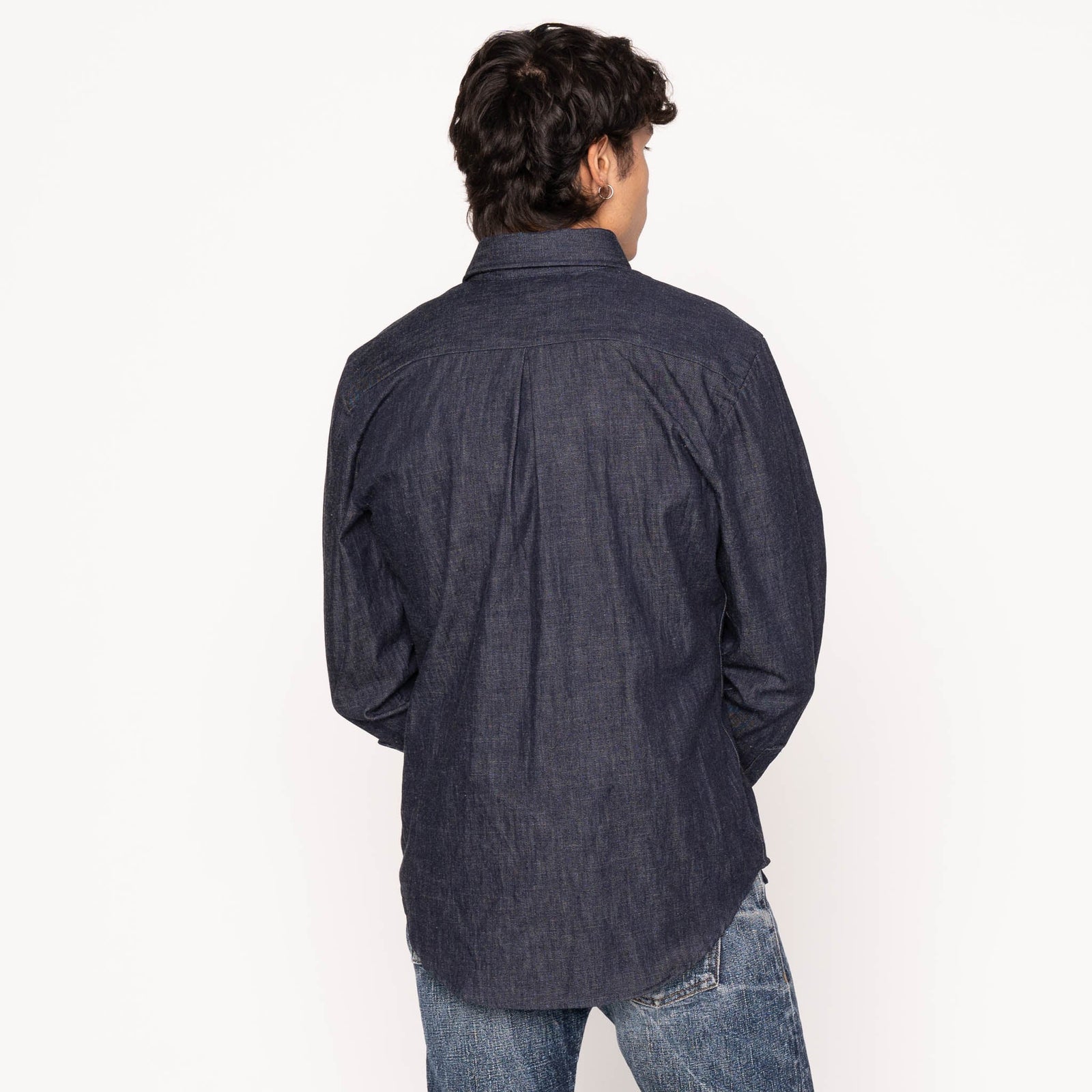 Easy Shirt - 10oz Rinsed Denim | Naked & Famous Denim – Tate