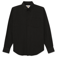 Easy Shirt - Cotton Silk Blend Twill - Black | Naked & Famous Denim