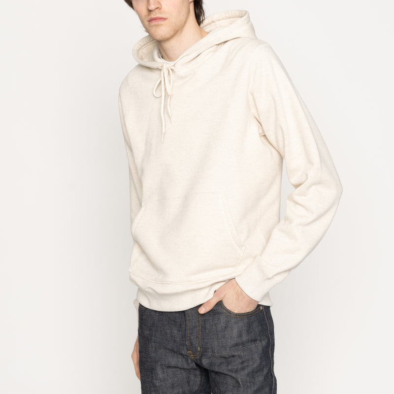 Pullover Hoodie - French Terry Oatmeal | Naked & Famous Denim