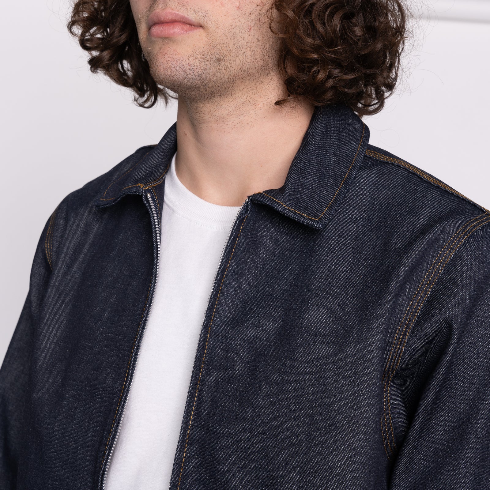 Zip Chore Coat - Left Hand Twill Denim | Naked & Famous Zip Chore Coat - Left Hand Twill Denim | Naked & Famous