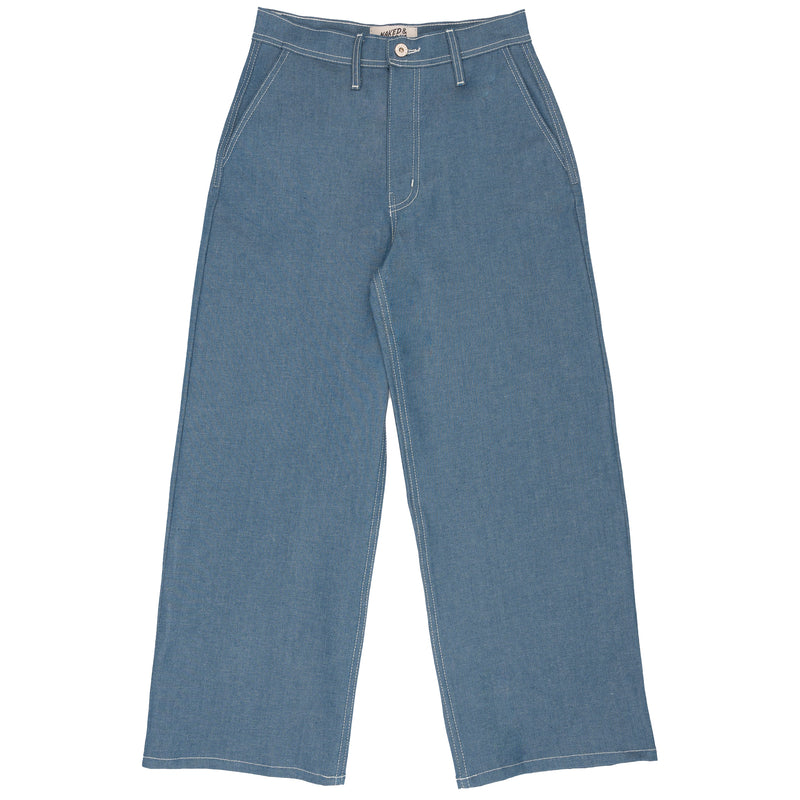 Maudie - Antique Blue Denim Stretch - Antique Blue