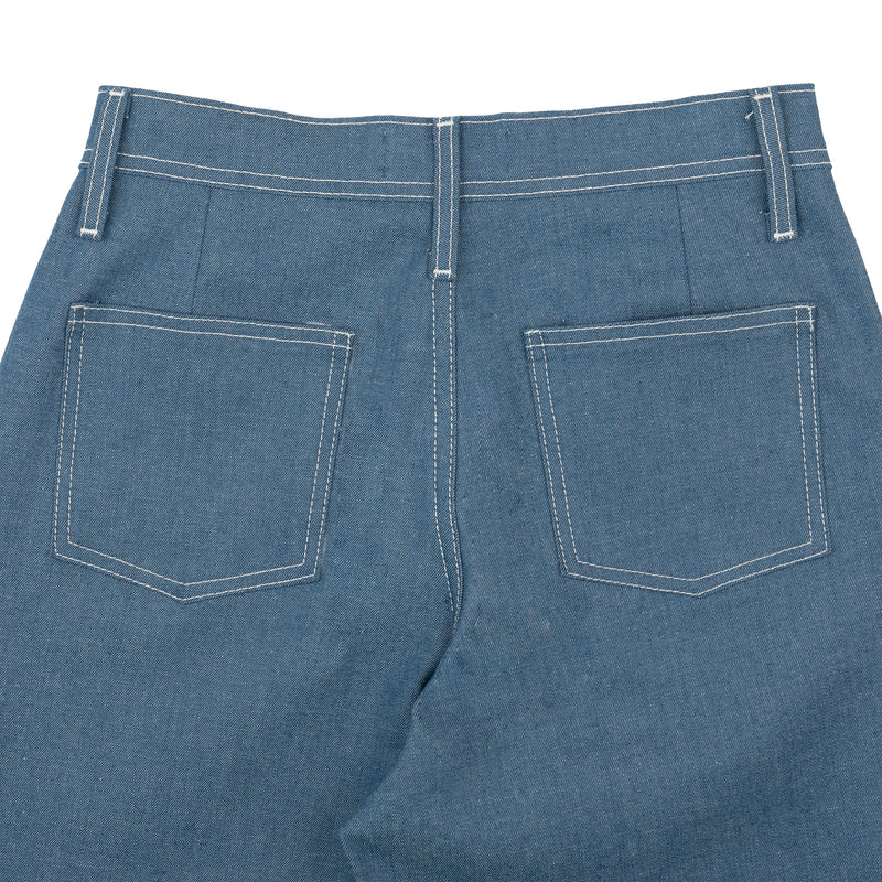 Maudie - Antique Blue Denim Stretch - Antique Blue