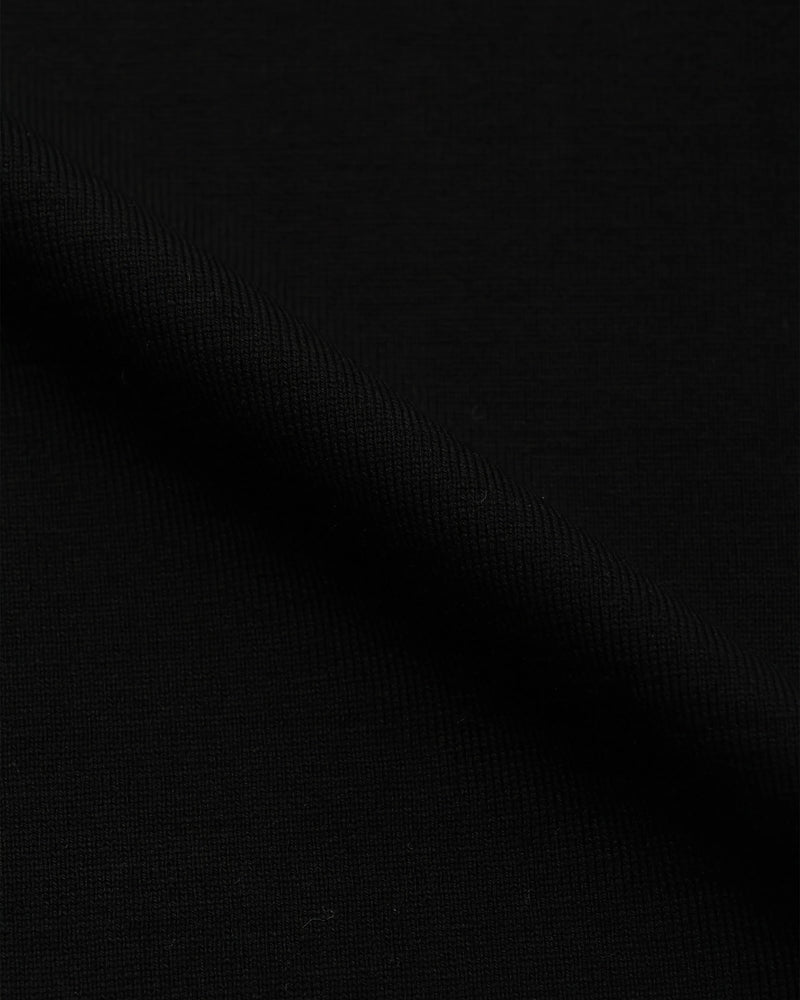 Crewneck T-shirt - Ultimate Pima Tsuriami - Black