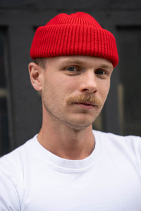 In Situ - Merino Wool Toque - Zissou (Red)