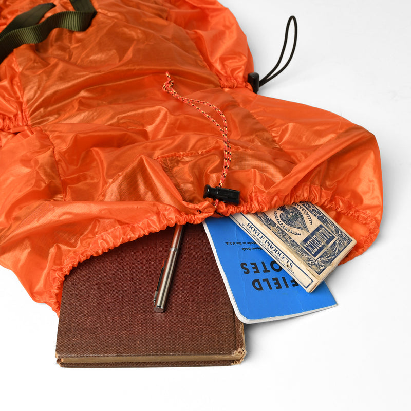 Packable Back Pack - 1.1oz Parachute Nylon Orange