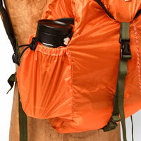 Packable Back Pack - 1.1oz Parachute Nylon Orange
