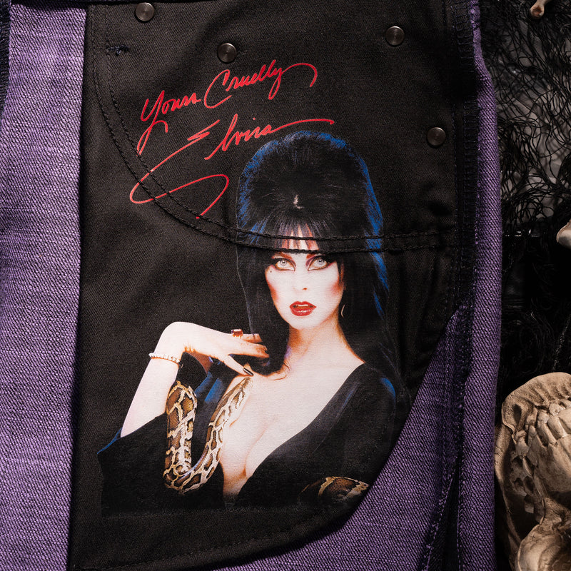 Weird Guy - Elvira - Mistress Of The Dark Selvedge
