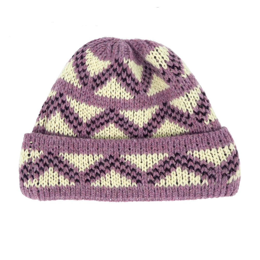 Found Feather Knit Watch Cap - Grey Mix | Garmentory