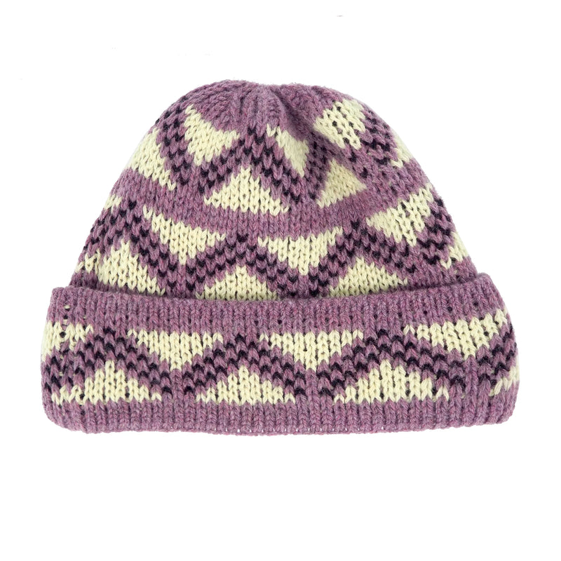 Geo Beanie - Purple