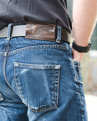 "Strong Guy" - Selvedge tissé a gauche 