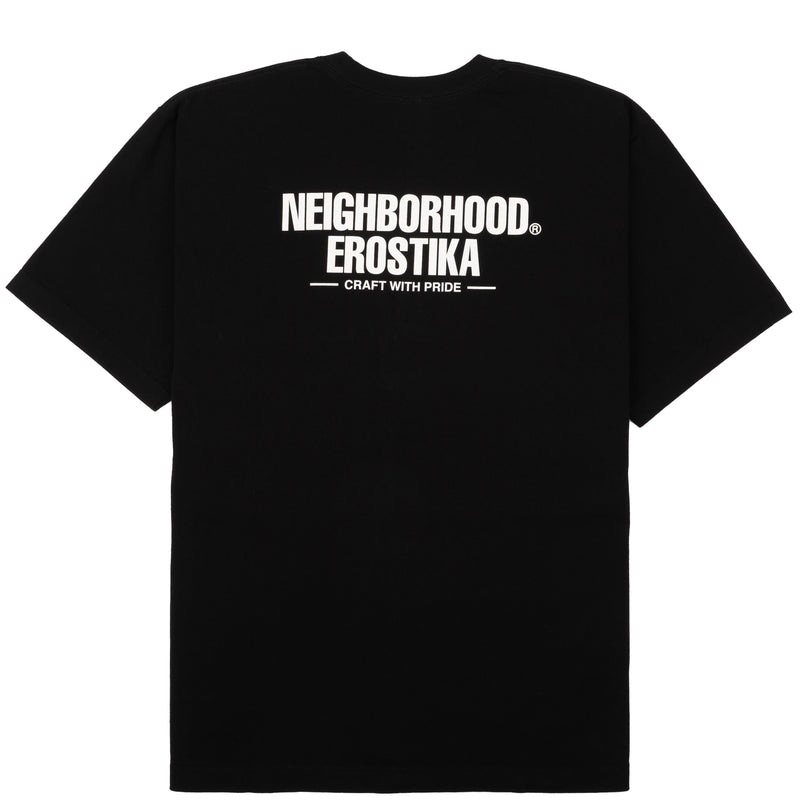 T-shirt Neighborhood x Erostika Los Chingones - Lutteurs - Noir