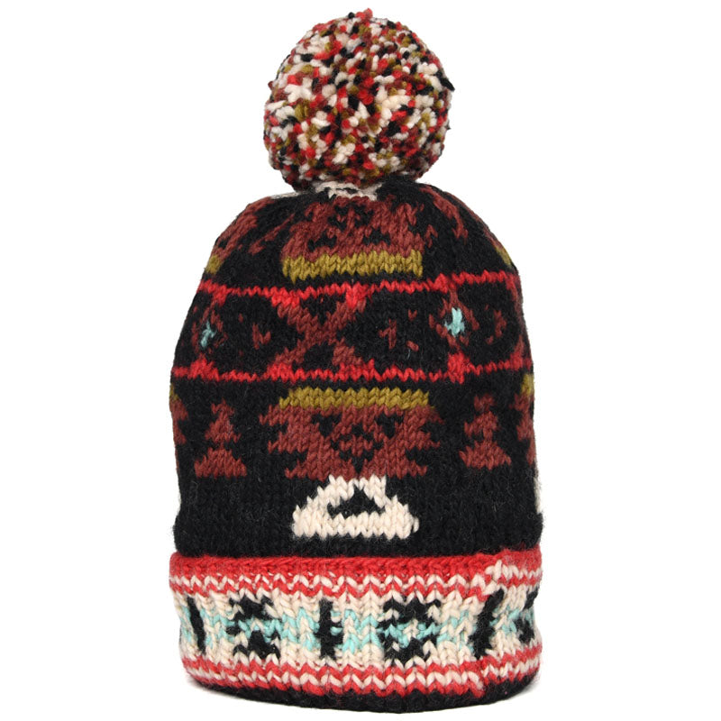 Casquette Double Manchette Navajo #1 - Noir