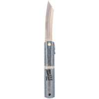 Higonokami Pocket Knife - Japanese Indigo Rope Dyed Selvedge Denim