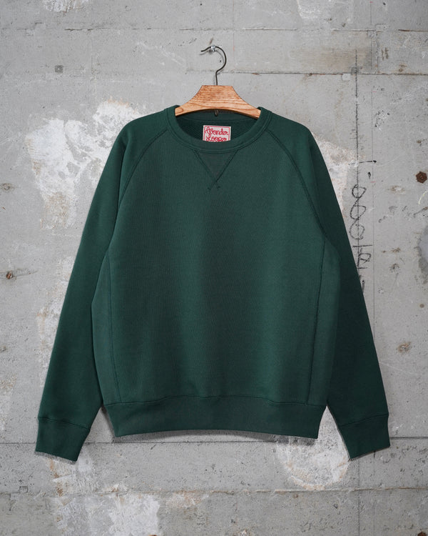 Pullover Crewneck - 701gsm Double Heavyweight French Terry - Green