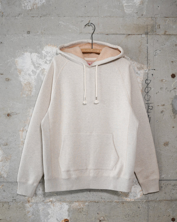 Pullover Hoodie - Fleeced Foxfibre® - Oatmeal