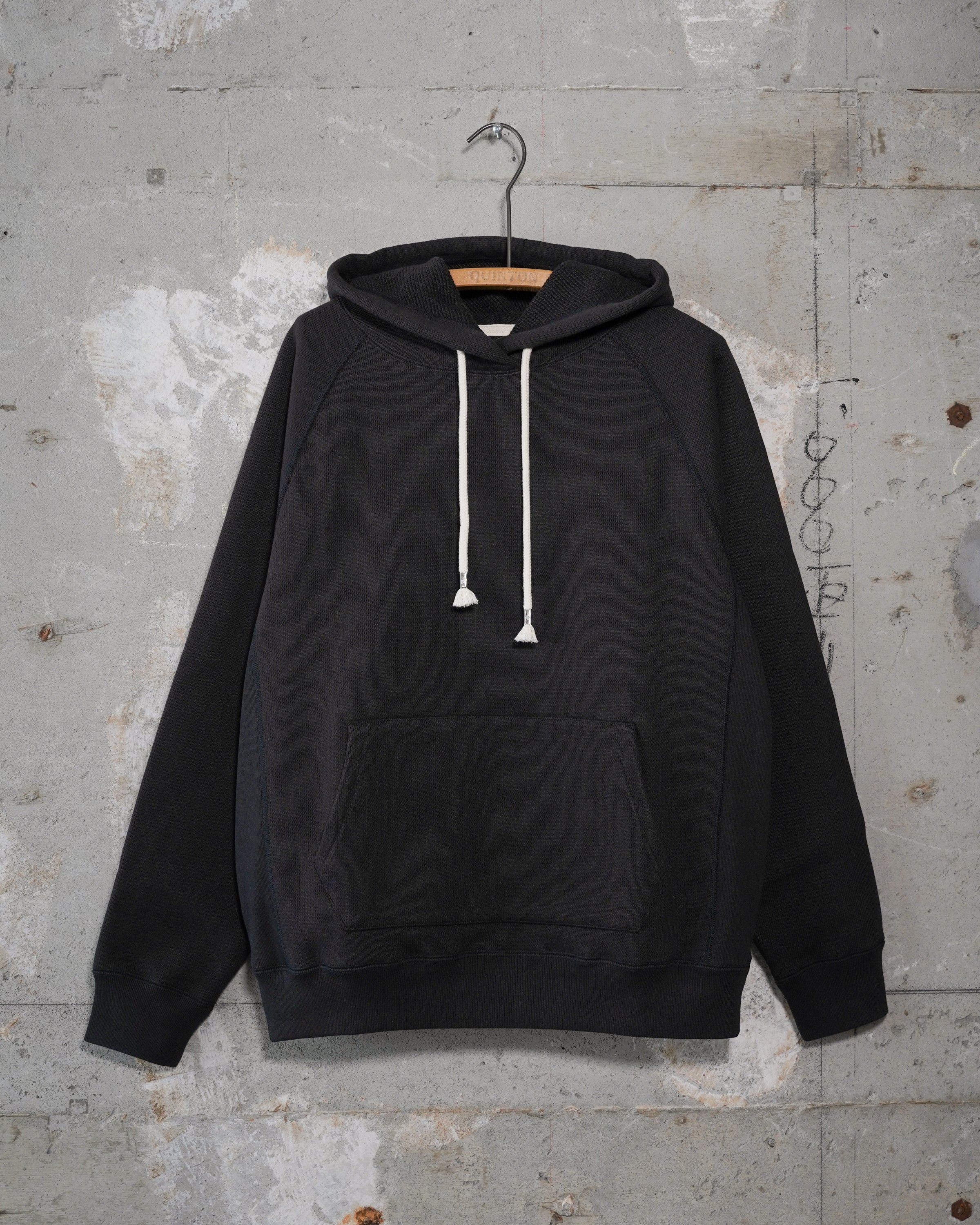 Gusset French Terry P/O Sweat (black) | OVY
