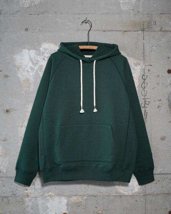 Pullover Hoodie - 701gsm Double Heavyweight French Terry - Green