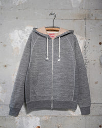 Zip Hoodie - Fleeced Foxfibre® - Charcoal