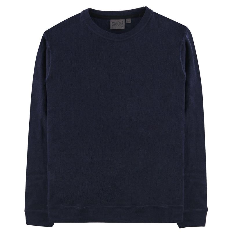Slim Crew - Vintage Doubleface - Navy Media 1 of 2