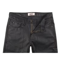 Wax Coated Black Stretch Jean by Naked & Famous Denim