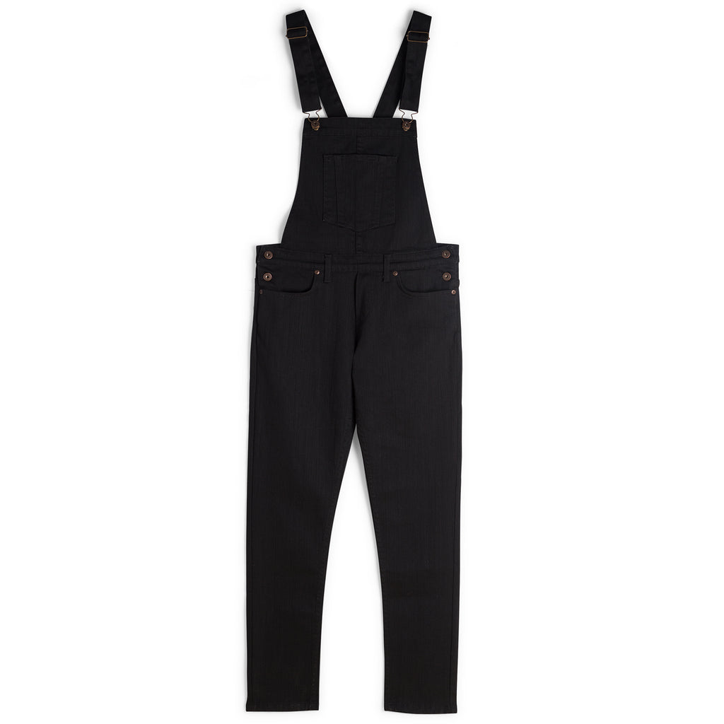 Women's - Overalls - Black Power Stretch | Naked & Famous Denim – Tate ...