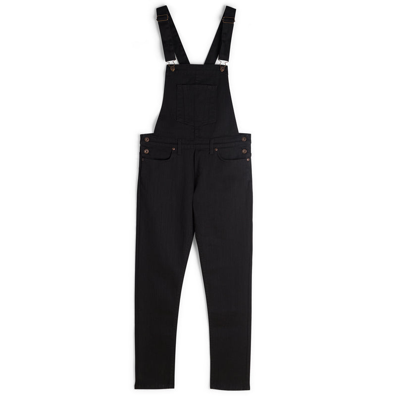 Women's - Overalls - Black Power Stretch | Naked & Famous Denim – Tate ...