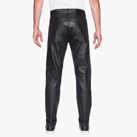 Easy Guy - Wax Coated Black Stretch | Naked & Famous Denim