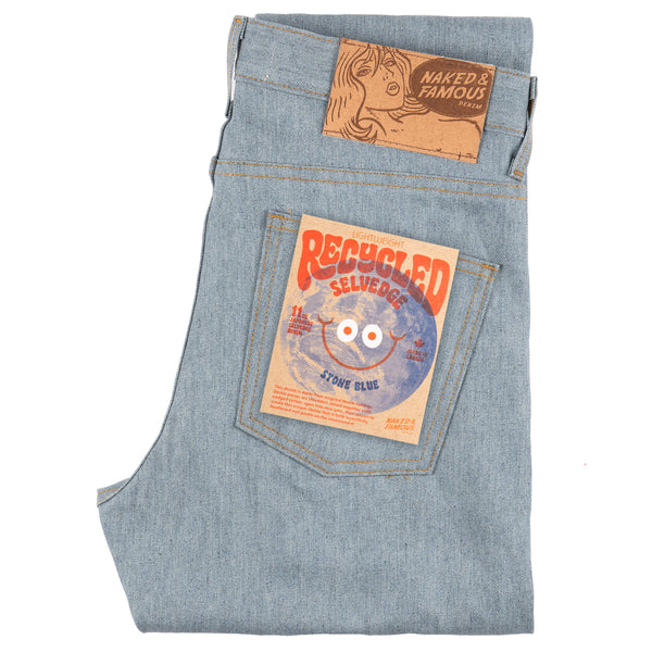 Products Super Guy - Lightweight Recycled Selvedge - Stone Blue